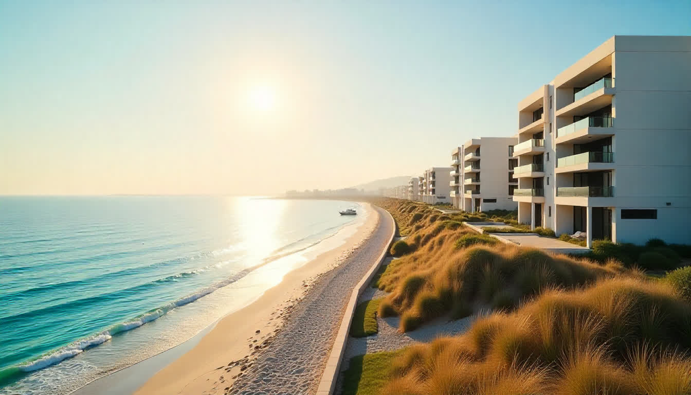 Dibba Al Hisn coast, residential area, investment perspective, modern buildings