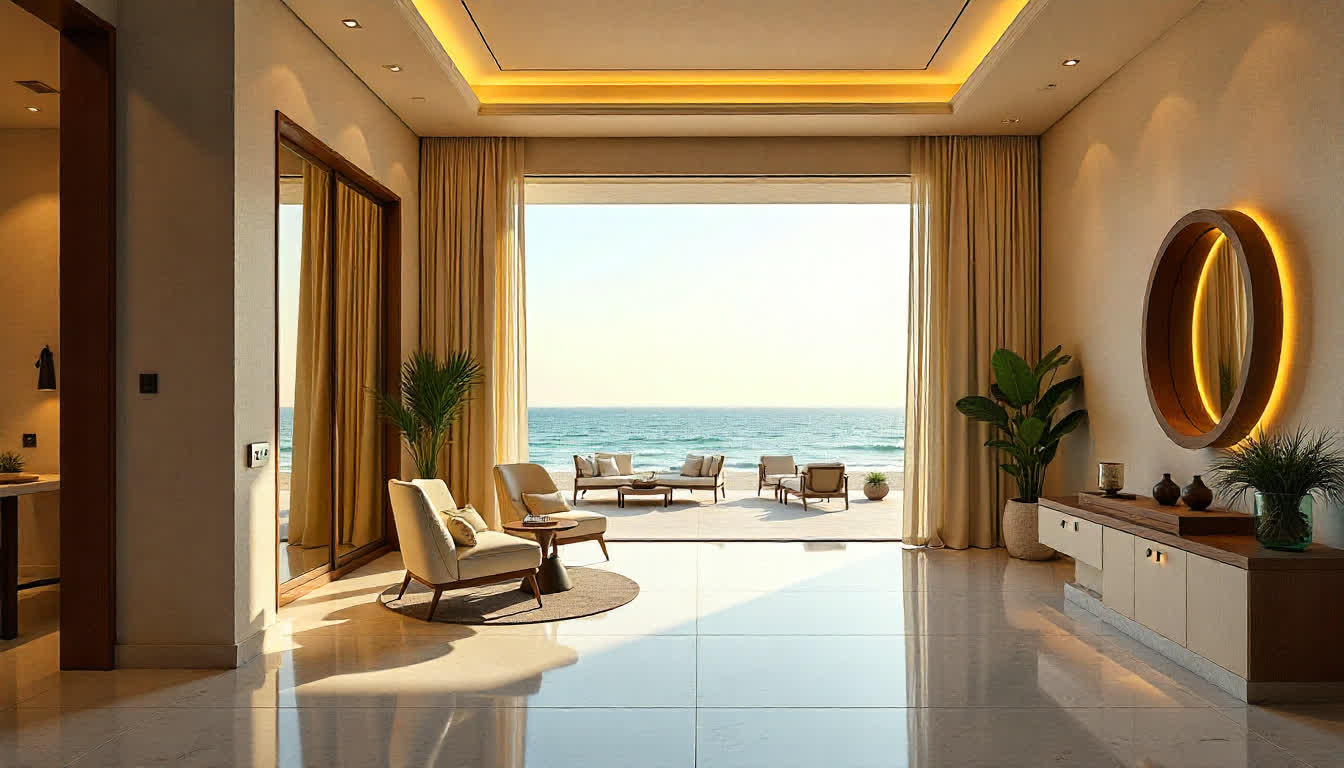 Five-star beach resorts and hotels in Dubai, luxurious amenities