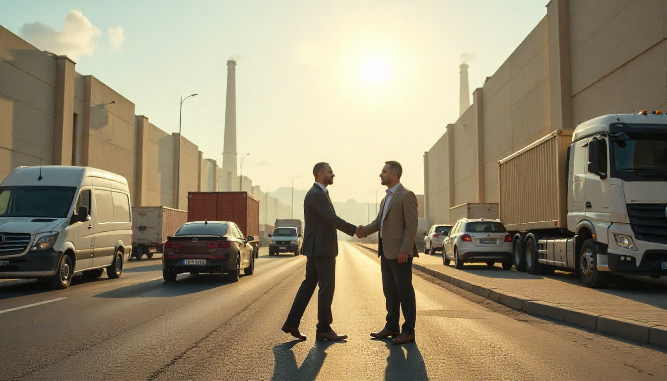 Industrial and business zones in Mussafah, factories, office parks, and entrepreneurs