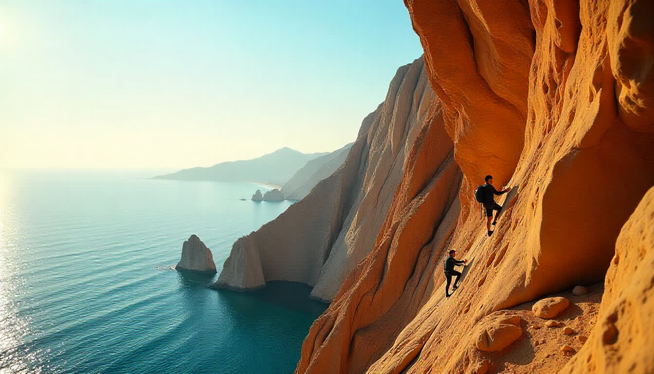 Ras Al Khaimah mountains, sea coast, and adventure activities