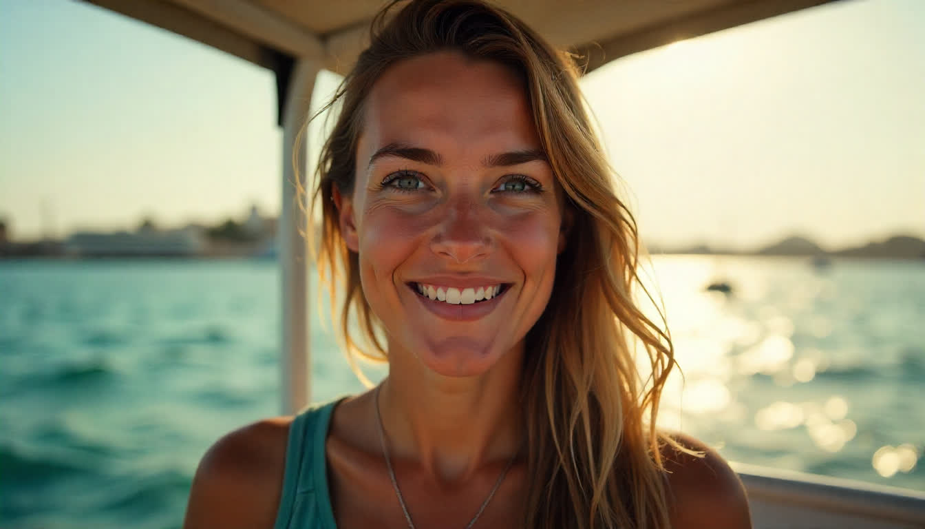 Tourists exploring Umm Al Quwain's natural beauty, parks, waterfront, and boat excursions